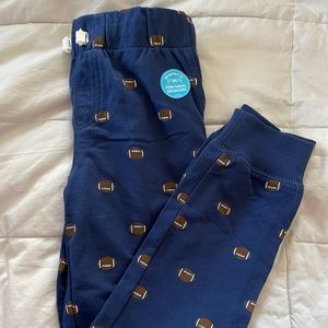 NWT Carter’s football joggers.